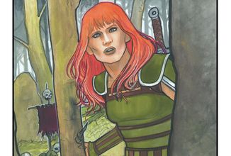 Komiksová série o keltské válečnici Bronwyn se nejspíše dočká druhého sešitu