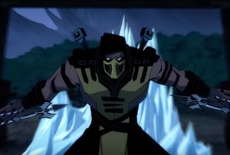 Klip z animovaného Mortal Kombatu ukazuje Škorpiona v plnej paráde