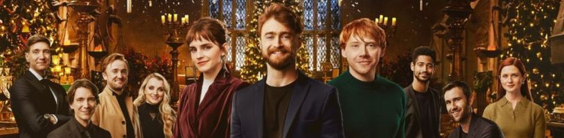 Harry Potter a jeho přátelé se vrací do Bradavic v nostalgickém výročním speciálu