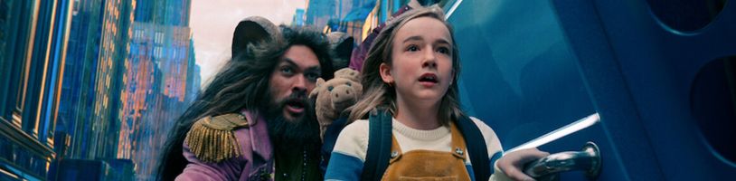 V traileru na dobrodružnou fantasy Slumberland se Jason Momoa představuje jako přátelský satyr