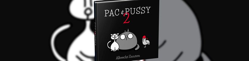 Nová dávka vtipných mini kočičích komiksů v Pac & Pussy 2