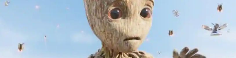 První trailer na marvelovský seriál I Am Groot potvrdí, že uprdnutí mluvícího stromu přináší štěstí 