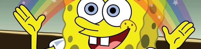 Herci z animáku SpongeBob sa stretli online a zopakovali najznámejšie scény