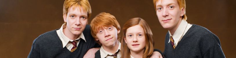 Seznamte se s Weasleyovými, seriálový Harry Potter odhaluje herce Ronových sourozenců