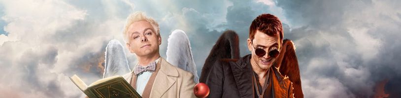  Herecké duo ze seriálu Good Omens se vrátí v nové verzi audioknihy původní předlohy 