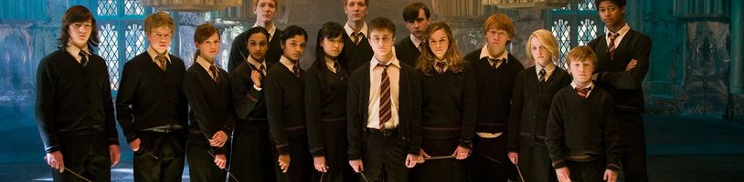 Seriálový Harry Potter obsadil řadu studentů ze všech čtyř kolejí