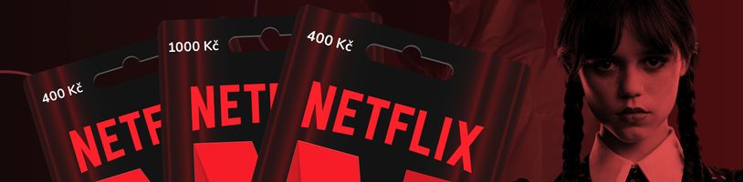 Ideální dárek pro filmového nadšence? Pořiďte mu kupon Netflix
