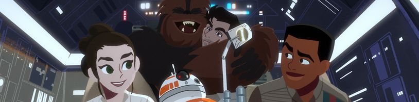 Miniséria Star Wars Galaxy of Adventures spracováva súboj Kyla Rena s Rey v animovanom videu