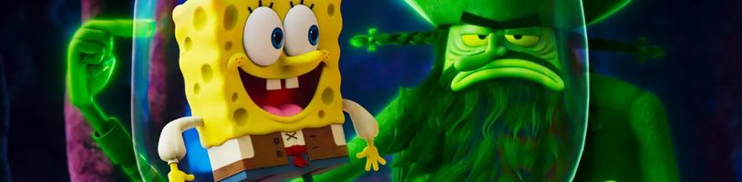 Trailer k animáku SpongeBob: Pirátské dobrodružství láká na zábavnou jízdu se slavnou houbou
