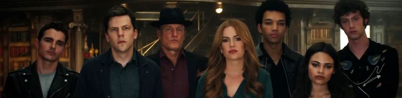 Nový trailer k Podfukářům 3 láká na diamantové dobrodružství plné magických triků