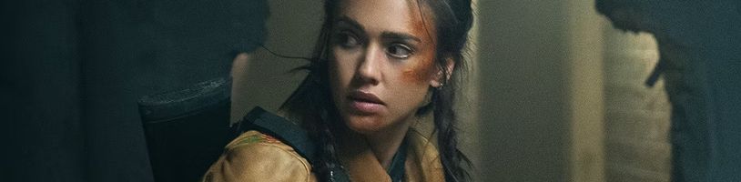 Jessica Alba na prvních fotkách z akčního thrilleru Trigger Warning od Netflixu