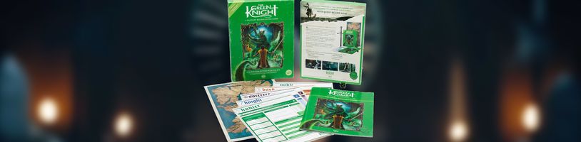 Filmové štúdio A24 vydáva Green Knight RPG s témou filmu a prezentuje ju retro trailerom