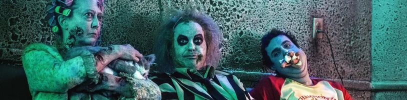 Beetlejuice dál dominuje kinům, nestačil na něj ani remake dánského hororového thrilleru