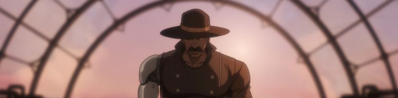 Dospělácký animák Bass X Machina nás zavede na steampunkový Divoký západ