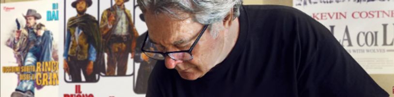 Ve věku 89 let zemřel Renato Casaro, slavný italský tvůrce filmových plakátů
