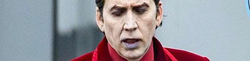Nicolas Cage jako hrabě Drákula na prvních fotkách 