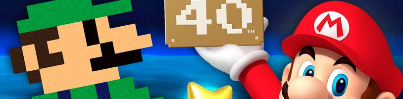 Super Mario Bros. slaví 40 let!