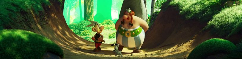 Nový trailer na sérii Asterix a Obelix: Souboj náčelníků nešetří humorem