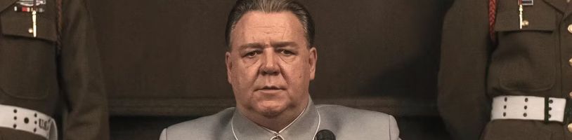 Russell Crowe jako prominentní nacista v první ukázce z filmu Norimberk
