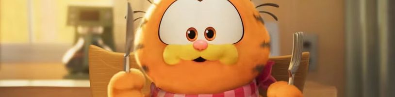 V traileru na nového Garfielda naruší život líného kocoura příchod jeho otce