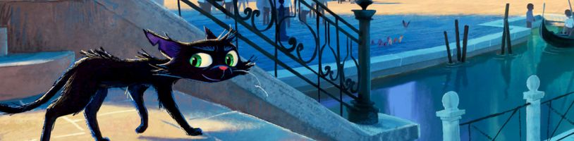 Pixar chystá nový animák o kocourovi z Benátek, který se zaplete s kočičí mafií