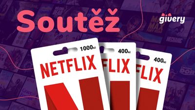 Soutěžte kupon Netflix v hodnotě až 1000 Kč s Givery.cz
