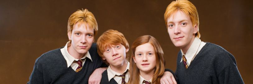 Seznamte se s Weasleyovými, seriálový Harry Potter odhaluje herce Ronových sourozenců