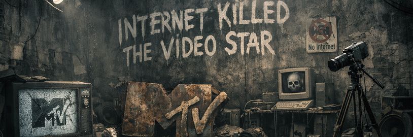 Video Killed the Radio Star a internet ho dorazil. Hudební kanály MTV definitivně končí