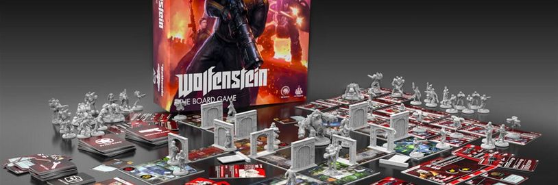 Wolfenstein: The Board Game dosáhl cíle na Kickstarteru během několika hodin