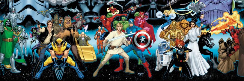 Světy Star Wars a Marvelu se poprvé oficiálně protnou v komiksu Hope Assembles