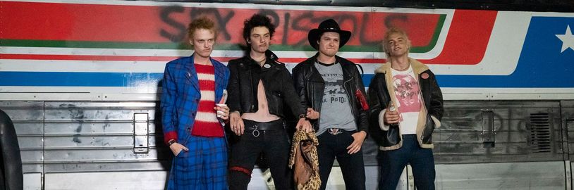 Seriál o kapele Sex Pistols od Dannyho Boyla na prvních fotkách 