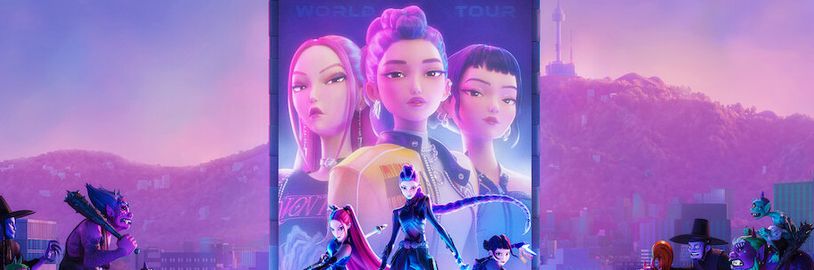 Netflix zabodoval, americká kina ovládlo speciální promítání K-pop: Lovkyně démonů