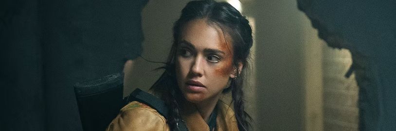 Jessica Alba na prvních fotkách z akčního thrilleru Trigger Warning od Netflixu