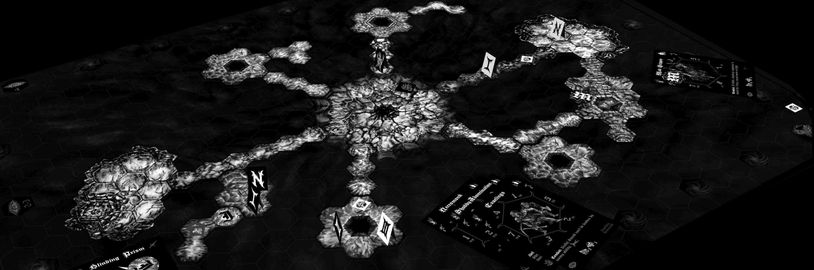 Hra Cave Evil, krystalický ameritrash v originálním designu