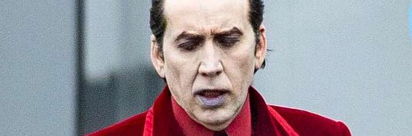 Nicolas Cage jako hrabě Drákula na prvních fotkách 